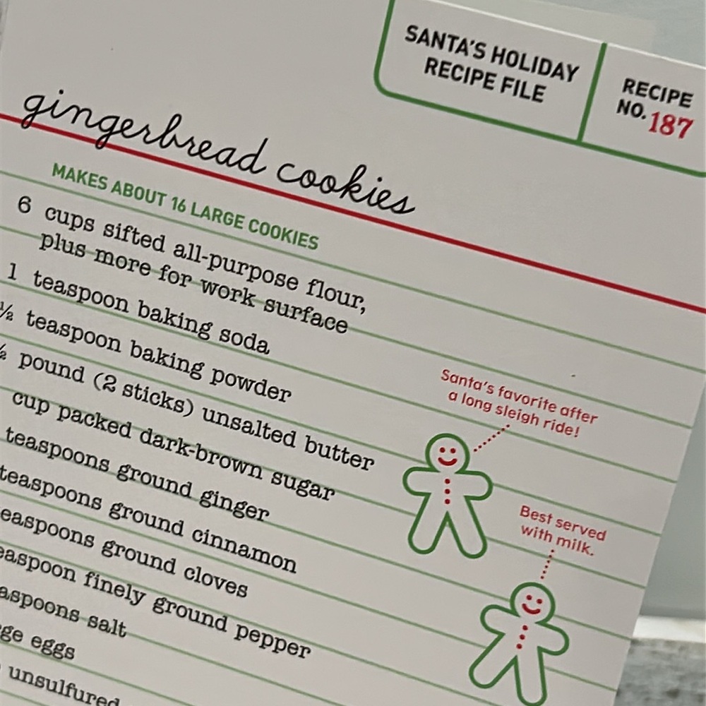 New VTG Christmas Greeting Cards w/Holiday Recipes Different Designs Set of 18 - Picture 6 of 12